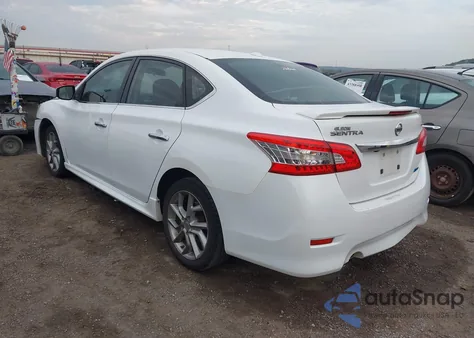 2014 Nissan Sentra Sr from USA, damaged, VIN 3N1AB7AP6EY263919
